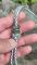 Бусина на темляк ,, Скорпіон,, біла бронза