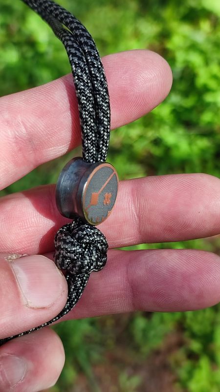 Намистина на темляк ,,Black Pirate Silver,,