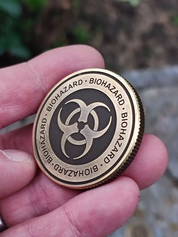 Монета - коін ,, Biohazard,,1